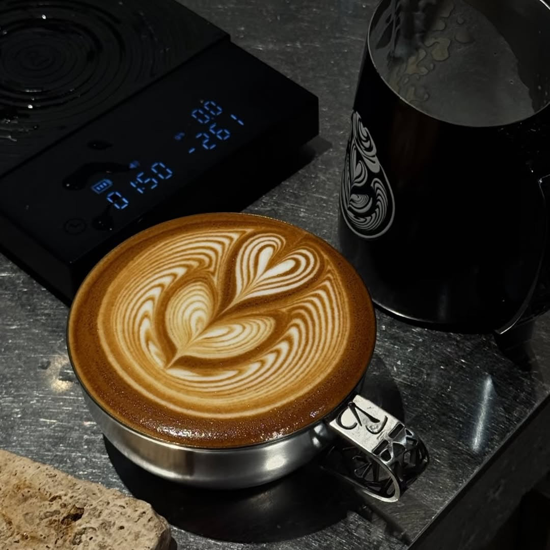 Hollow Handle 240ML Latte Art Cup VS101