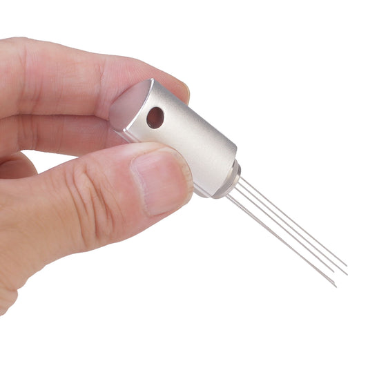 S401 Coffee Needle Distributor Set Silver