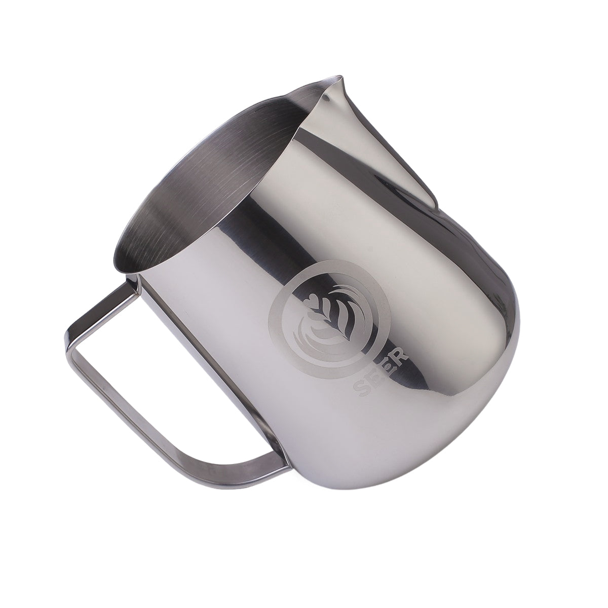 S003 Latte Art Milk Jug 700ML (Customize Logo) Teflon Black