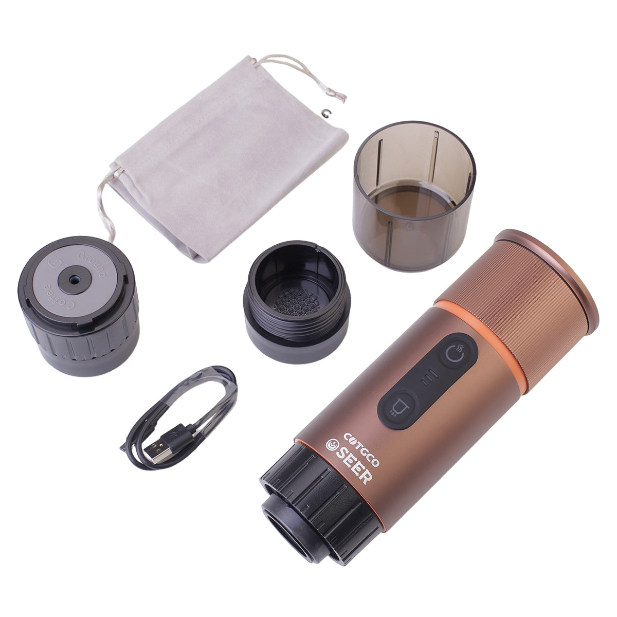 Outdoor Portable Espresso Machine S601 + Stand