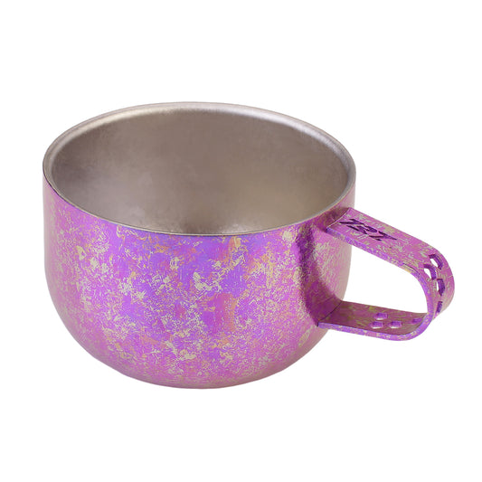 Seer “73T” Pure Titanium Aurora Purple Color Cup & Pitcher Set