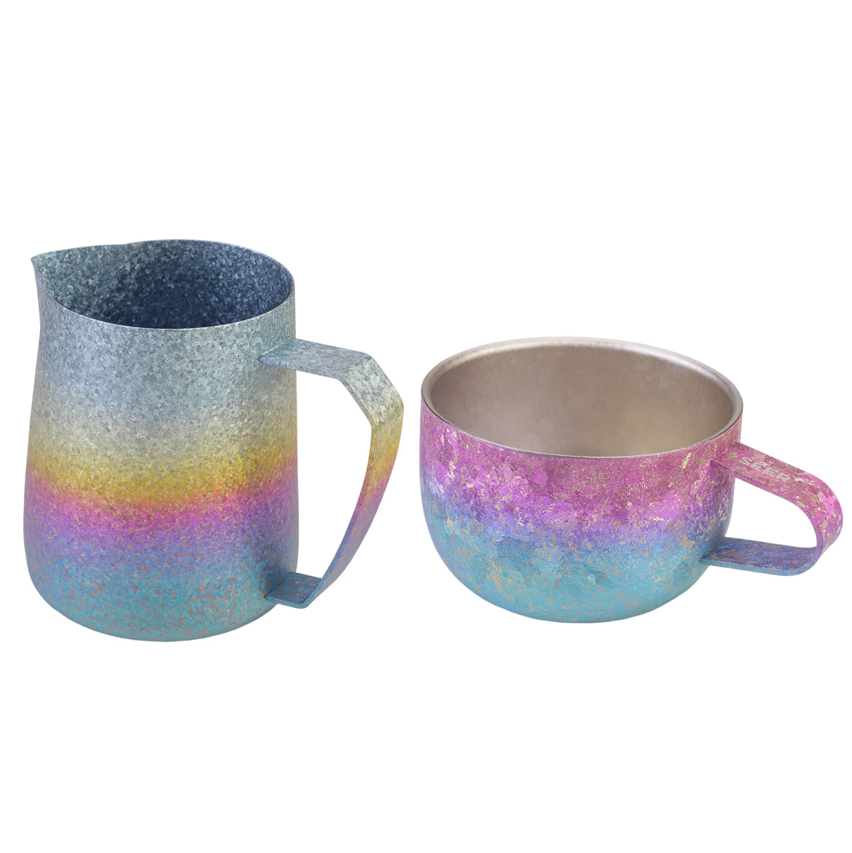 S512 Seer Pure Titanium Milk Pitcher Set